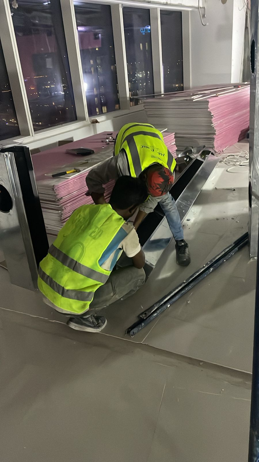 Office fit-out Riyadh electrical works – LIG NEX1 by Hanjin E&T